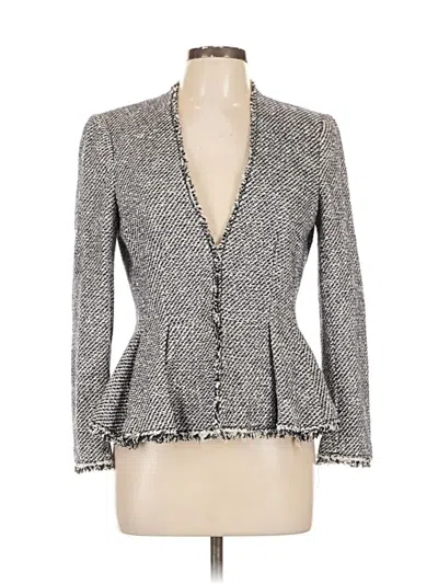 Pre-owned Rebecca Taylor Blazer Jacket In Gray