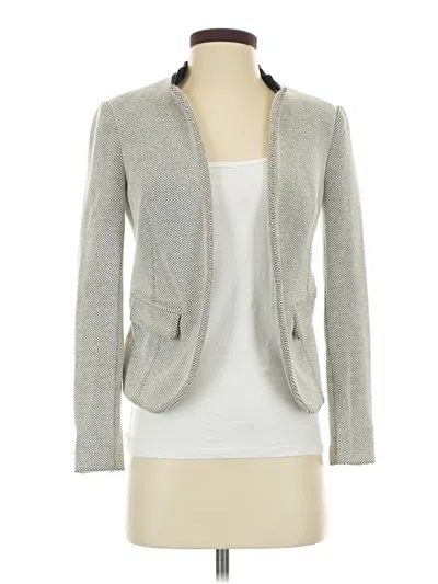 Pre-owned Rebecca Taylor Blazer Jacket In Gray