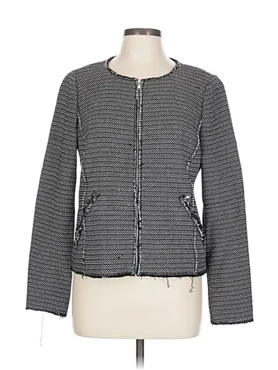 Pre-owned Rebecca Taylor Blazer Jacket In Gray
