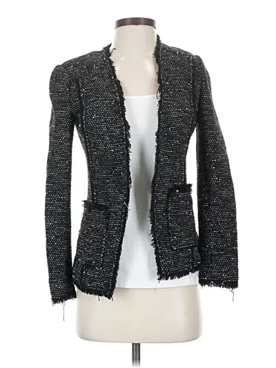 Pre-owned Rebecca Taylor Blazer Jacket In Gray