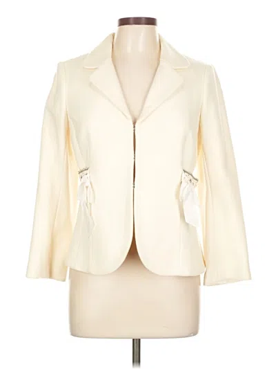 Pre-owned Rebecca Taylor Blazer Jacket In Ivory