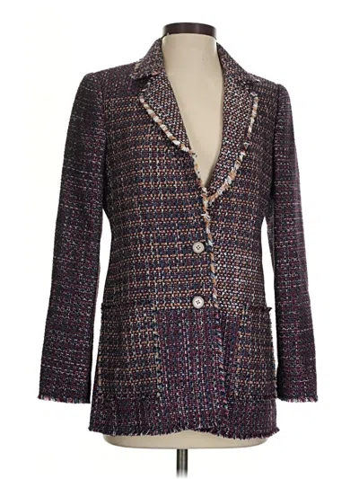 Pre-owned Rebecca Taylor Blazer Jacket In Purple