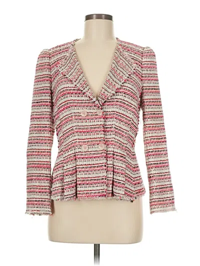 Pre-owned Rebecca Taylor Blazer Jacket In Red