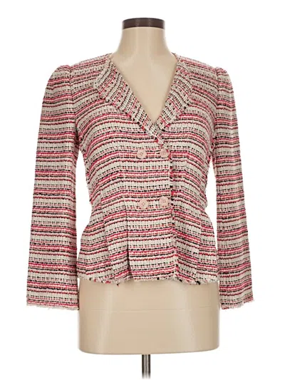 Pre-owned Rebecca Taylor Blazer Jacket In Red