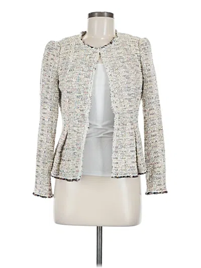 Pre-owned Rebecca Taylor Blazer Jacket In White