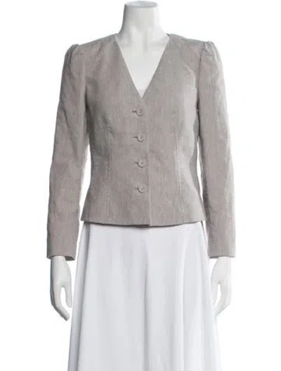 Pre-owned Rebecca Taylor Blazer In Neutrals