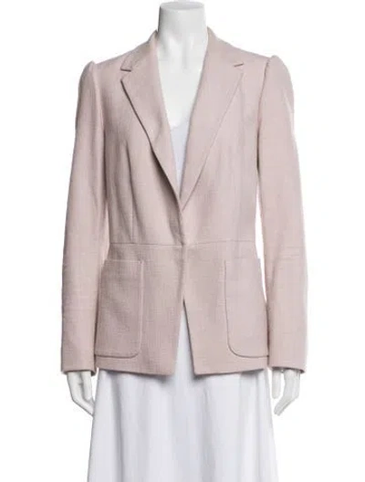 Pre-owned Rebecca Taylor Blazer In Pink