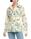 Rebecca Taylor Button Shirt In Multi