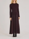 Rebecca Taylor Calla Dress In Raisin