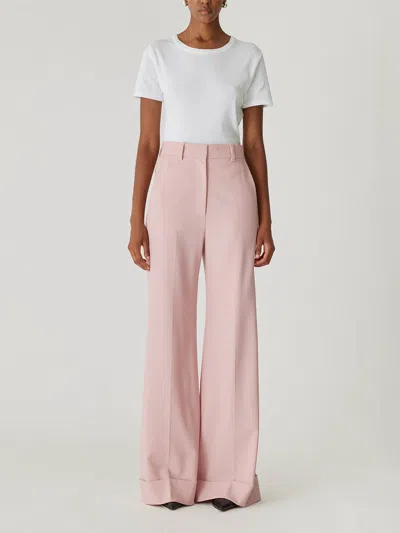 REBECCA TAYLOR CALVARY TWILL WIDE LEG TROUSER