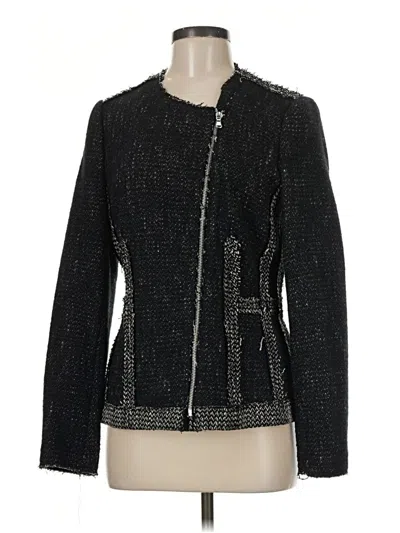 Pre-owned Rebecca Taylor Cardigan Sweater In Black