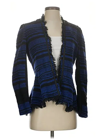 Pre-owned Rebecca Taylor Cardigan Sweater In Blue
