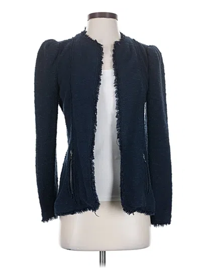 Pre-owned Rebecca Taylor Cardigan Sweater In Blue