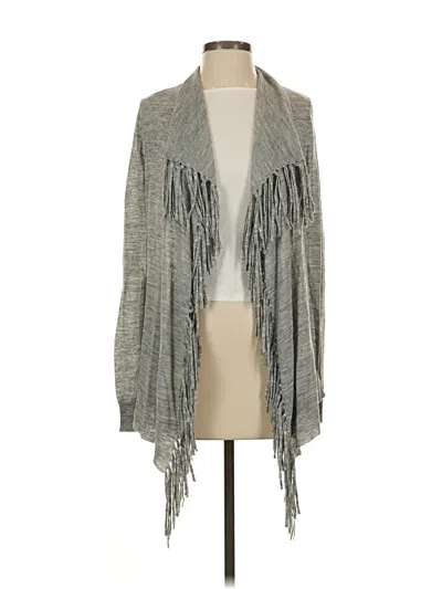 Pre-owned Rebecca Taylor Cardigan Sweater In Gray
