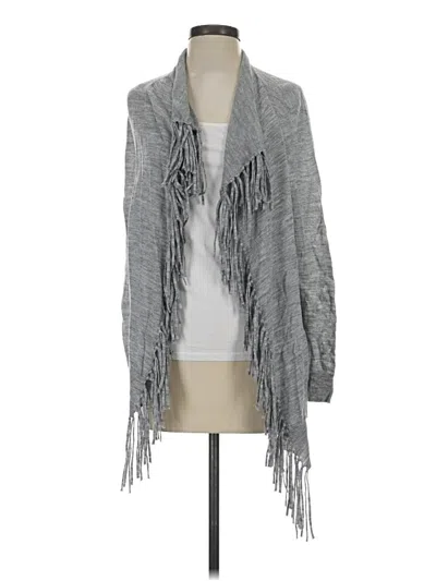 Pre-owned Rebecca Taylor Cardigan Sweater In Gray