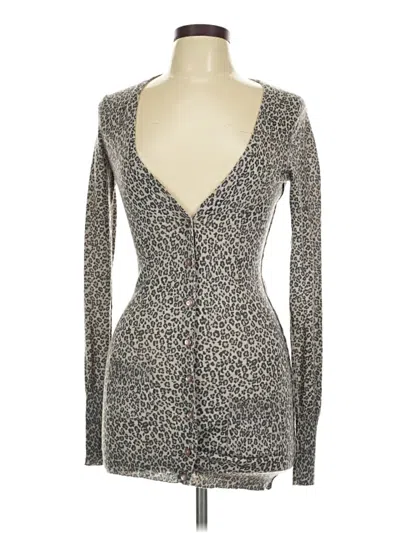 Pre-owned Rebecca Taylor Cardigan Sweater In Gray