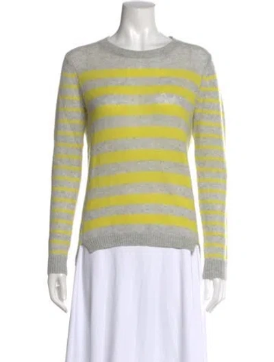 Pre-owned Rebecca Taylor Cashmere Striped Sweater In Multi