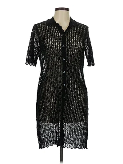 Pre-owned Rebecca Taylor Casual Dress In Black
