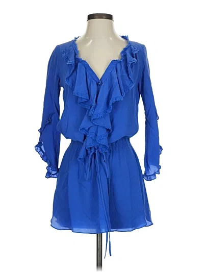 Pre-owned Rebecca Taylor Casual Dress In Blue