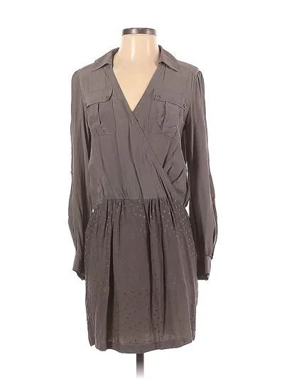 Pre-owned Rebecca Taylor Casual Dress In Gray