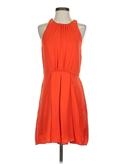 Pre-owned Rebecca Taylor Casual Dress In Orange