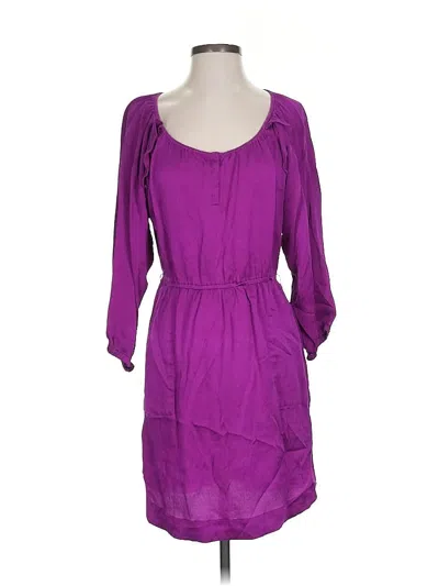 Pre-owned Rebecca Taylor Casual Dress In Purple