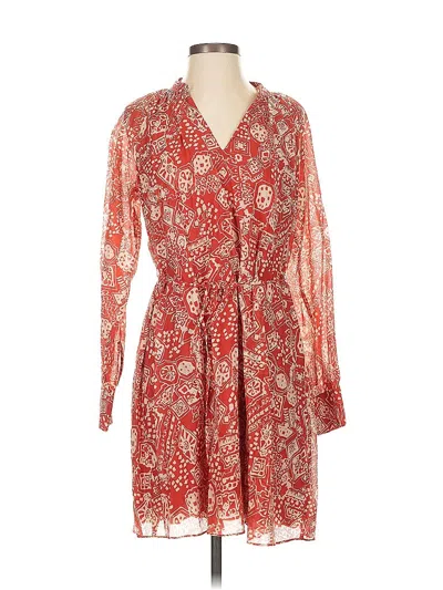 Pre-owned Rebecca Taylor Casual Dress In Red