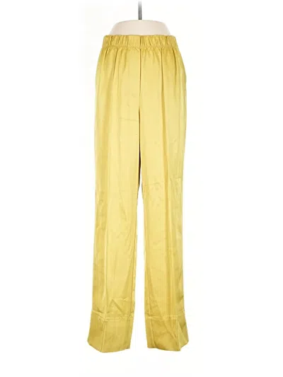 Pre-owned Rebecca Taylor Casual Pants In Yellow