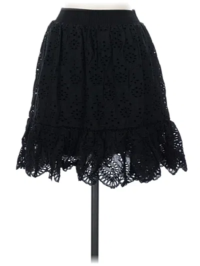 Pre-owned Rebecca Taylor Casual Skirt In Black
