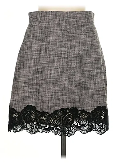 Pre-owned Rebecca Taylor Casual Skirt In Gray