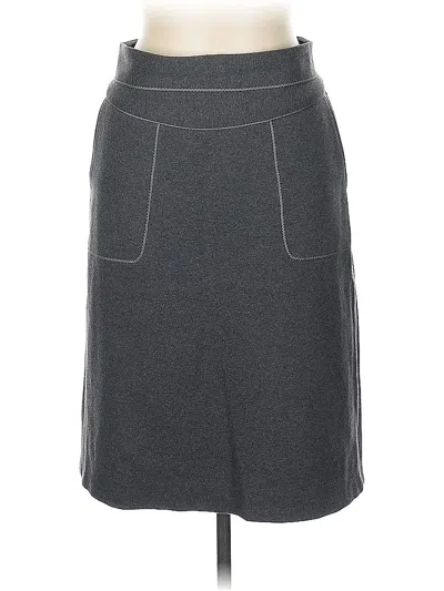 Pre-owned Rebecca Taylor Casual Skirt In Gray