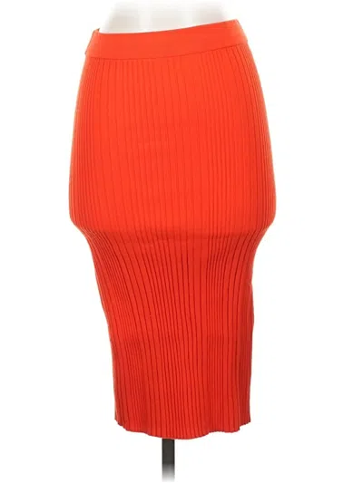 Pre-owned Rebecca Taylor Casual Skirt In Orange