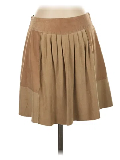 Pre-owned Rebecca Taylor Casual Skirt In Tan