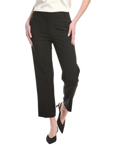 Rebecca Taylor Cavalry Wool-blend Twill Pant In Black