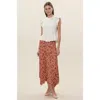 Rebecca Taylor Celeste Skirt In Brown