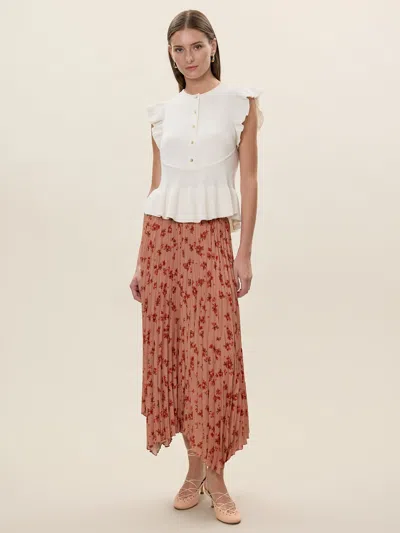 Rebecca Taylor Celeste Skirt In White