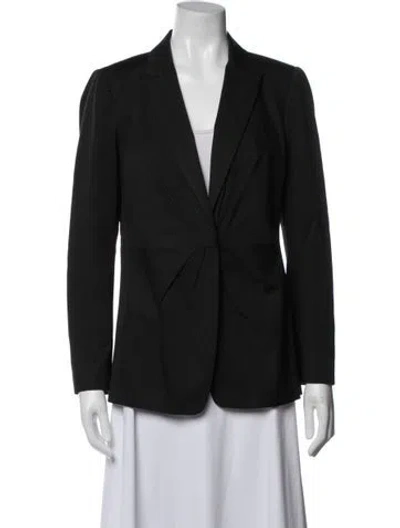 Pre-owned Rebecca Taylor Coat In Black