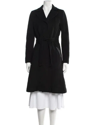 Pre-owned Rebecca Taylor Coat In Black