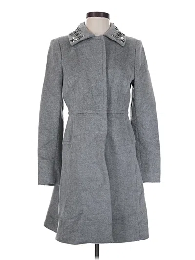 Pre-owned Rebecca Taylor Coat In Gray