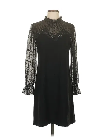 Pre-owned Rebecca Taylor Cocktail Dress In Black