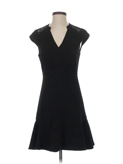 Pre-owned Rebecca Taylor Cocktail Dress In Black