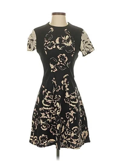 Pre-owned Rebecca Taylor Cocktail Dress In Black