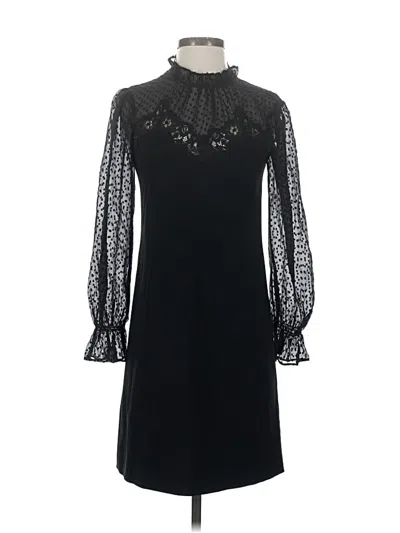 Pre-owned Rebecca Taylor Cocktail Dress In Black