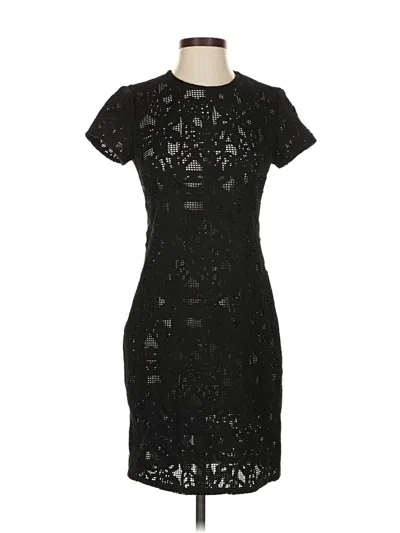 Pre-owned Rebecca Taylor Cocktail Dress In Black