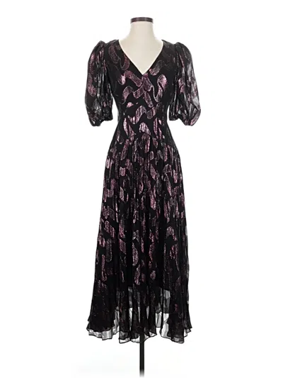 Pre-owned Rebecca Taylor Cocktail Dress In Black