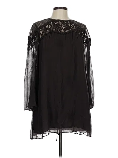 Pre-owned Rebecca Taylor Cocktail Dress In Black