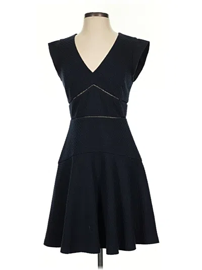 Pre-owned Rebecca Taylor Cocktail Dress In Black