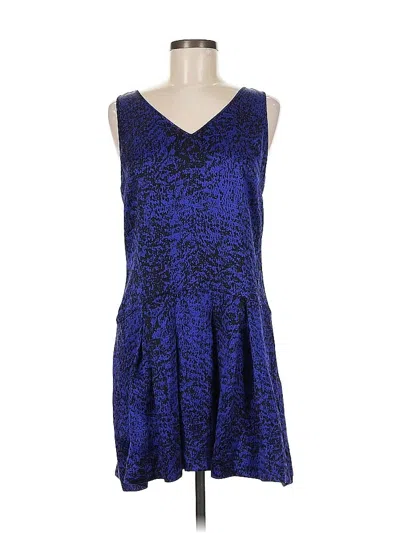 Pre-owned Rebecca Taylor Cocktail Dress In Blue