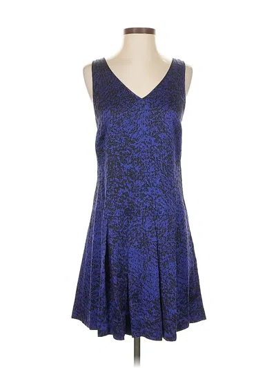 Pre-owned Rebecca Taylor Cocktail Dress In Blue
