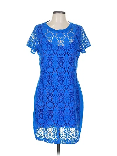 Pre-owned Rebecca Taylor Cocktail Dress In Blue